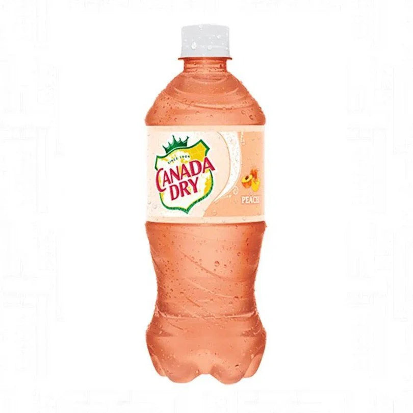 CANADA DRY PEACH SODA